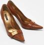 Dolce & Gabbana Pre-owned Leather heels Brown Dames - Thumbnail 4