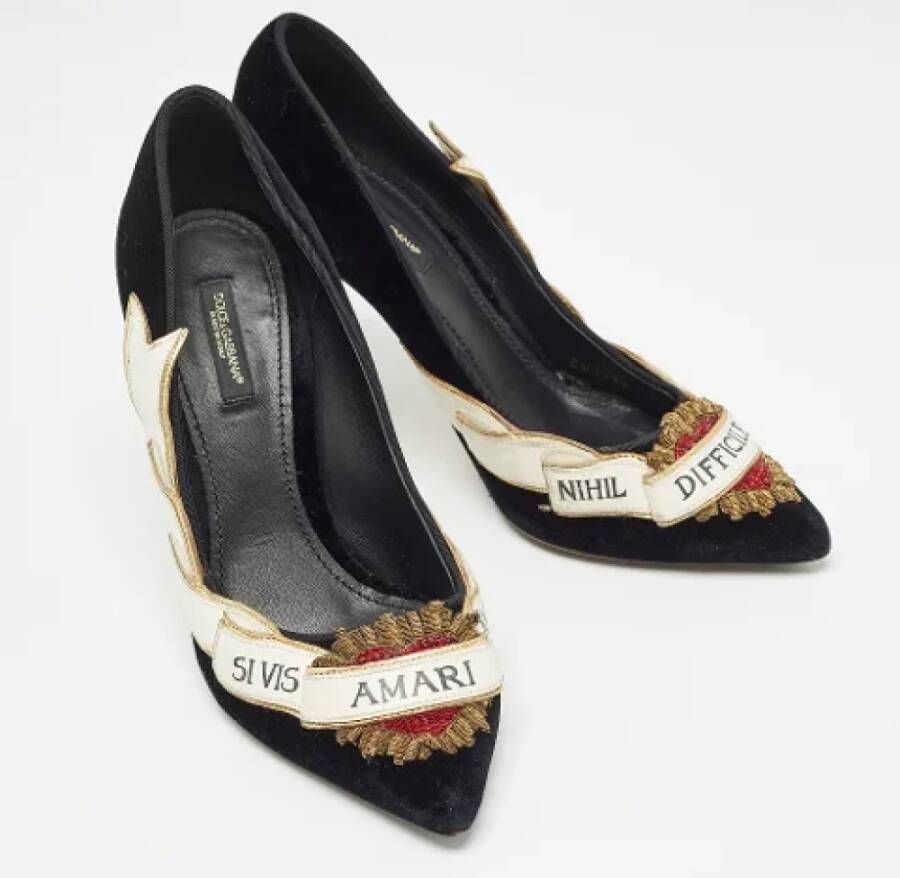 Dolce & Gabbana Pre-owned Leather heels Multicolor Dames