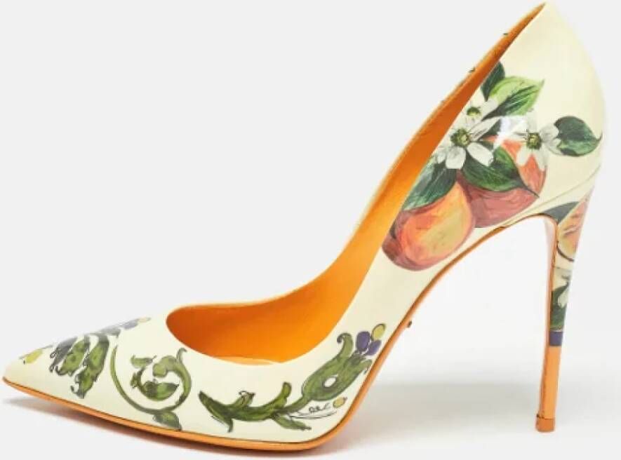 Dolce & Gabbana Pre-owned Leather heels Multicolor Dames