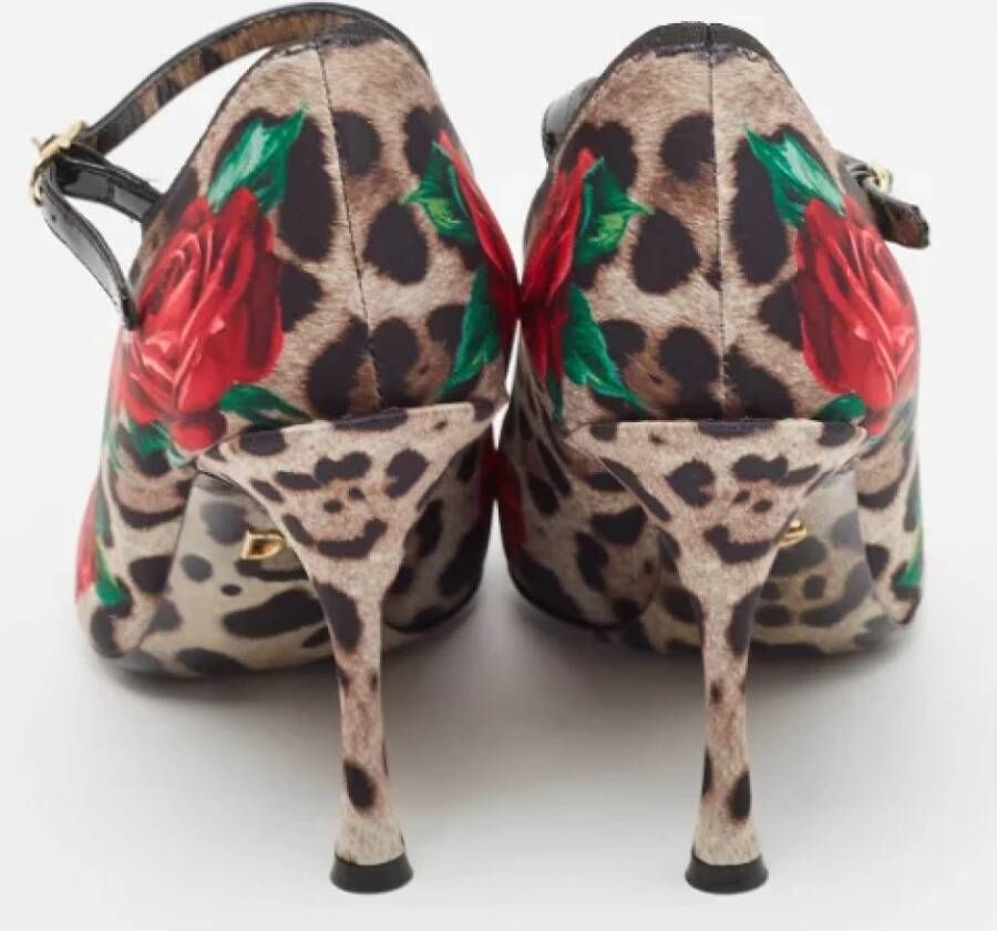 Dolce & Gabbana Pre-owned Leather heels Multicolor Dames