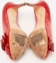 Dolce & Gabbana Pre-owned Leather heels Red Dames - Thumbnail 6