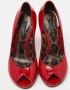 Dolce & Gabbana Pre-owned Leather heels Red Dames - Thumbnail 3