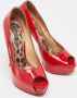 Dolce & Gabbana Pre-owned Leather heels Red Dames - Thumbnail 4