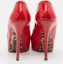 Dolce & Gabbana Pre-owned Leather heels Red Dames - Thumbnail 5