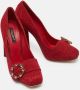 Dolce & Gabbana Pre-owned Leather heels Red Dames - Thumbnail 4