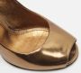 Dolce & Gabbana Pre-owned Leather heels Yellow Dames - Thumbnail 6