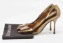 Dolce & Gabbana Pre-owned Leather heels Yellow Dames - Thumbnail 8