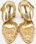 Dolce & Gabbana Pre-owned Leather heels Yellow Dames - Thumbnail 2