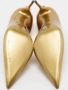 Dolce & Gabbana Pre-owned Leather heels Yellow Dames - Thumbnail 4