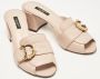 Dolce & Gabbana Pre-owned Leather sandals Beige Dames - Thumbnail 3