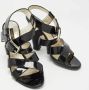 Dolce & Gabbana Pre-owned Leather sandals Black Dames - Thumbnail 4