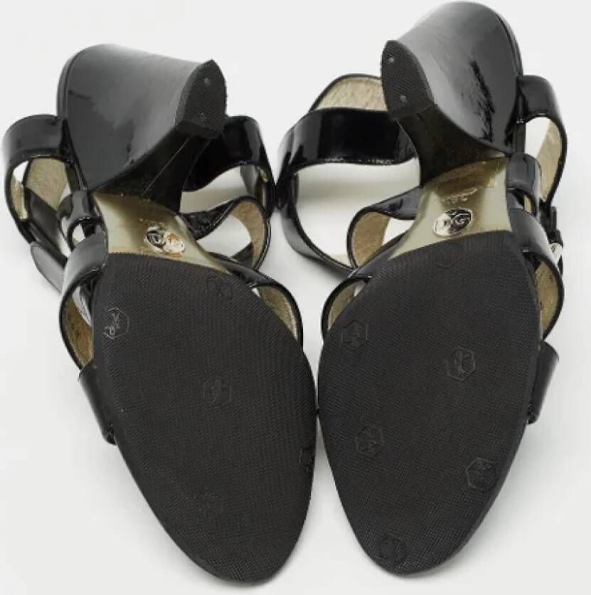 Dolce & Gabbana Pre-owned Leather sandals Black Dames