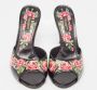 Dolce & Gabbana Pre-owned Leather sandals Black Dames - Thumbnail 3