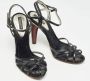 Dolce & Gabbana Pre-owned Leather sandals Black Dames - Thumbnail 4