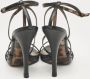 Dolce & Gabbana Pre-owned Leather sandals Black Dames - Thumbnail 4