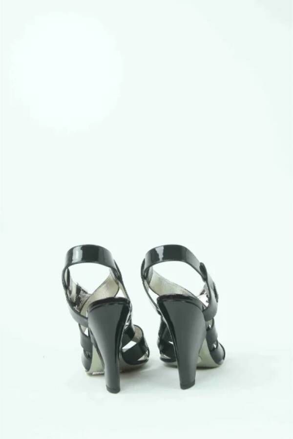 Dolce & Gabbana Pre-owned Leather sandals Black Dames