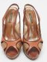 Dolce & Gabbana Pre-owned Leather sandals Brown Dames - Thumbnail 2