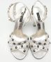 Dolce & Gabbana Pre-owned Leather sandals Gray Dames - Thumbnail 3