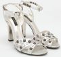 Dolce & Gabbana Pre-owned Leather sandals Gray Dames - Thumbnail 4