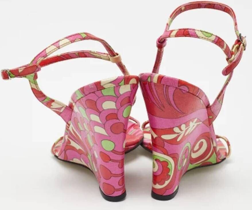 Dolce & Gabbana Pre-owned Leather sandals Multicolor Dames