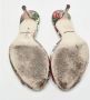 Dolce & Gabbana Pre-owned Leather sandals Multicolor Dames - Thumbnail 6