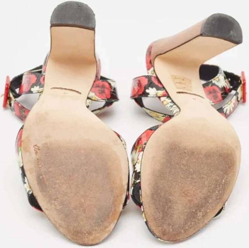 Dolce & Gabbana Pre-owned Leather sandals Multicolor Dames