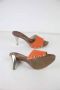 Dolce & Gabbana Pre-owned Leather sandals Orange Dames - Thumbnail 5