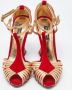 Dolce & Gabbana Pre-owned Leather sandals Red Dames - Thumbnail 3