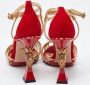 Dolce & Gabbana Pre-owned Leather sandals Red Dames - Thumbnail 5