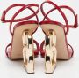 Dolce & Gabbana Pre-owned Leather sandals Red Dames - Thumbnail 4