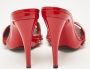 Dolce & Gabbana Pre-owned Leather sandals Red Dames - Thumbnail 4