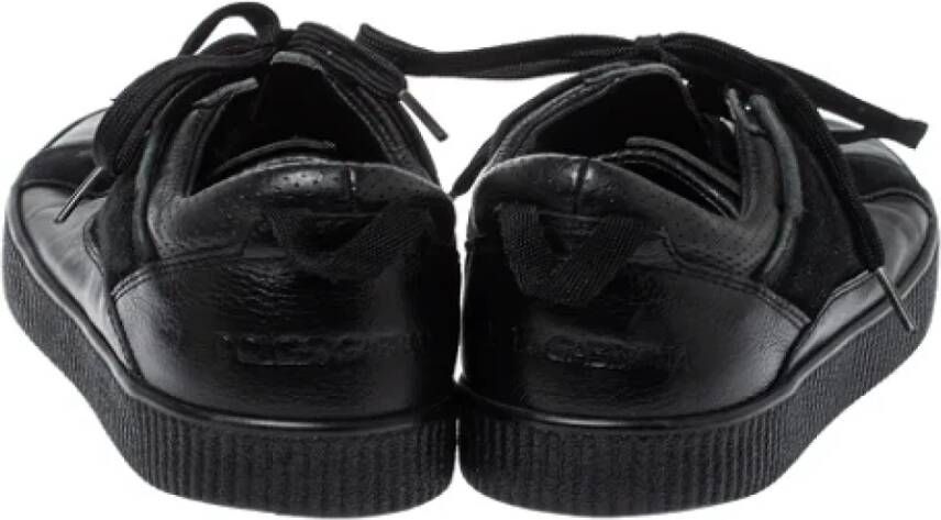 Dolce & Gabbana Pre-owned Leather sneakers Black Dames