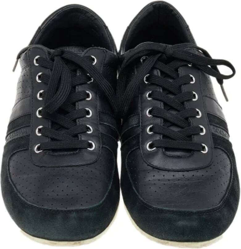 Dolce & Gabbana Pre-owned Leather sneakers Black Dames