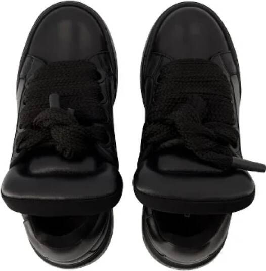 Dolce & Gabbana Pre-owned Leather sneakers Black Dames