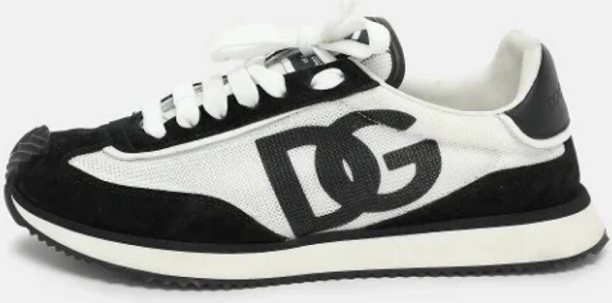 Dolce & Gabbana Pre-owned Leather sneakers Black Dames