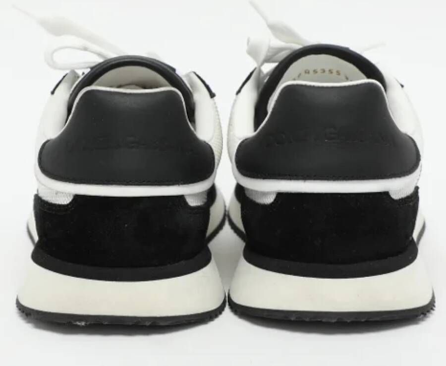 Dolce & Gabbana Pre-owned Leather sneakers Black Dames