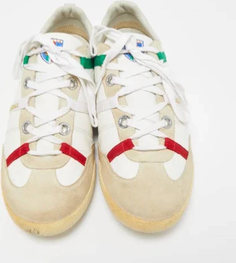 Dolce & Gabbana Pre-owned Leather sneakers Multicolor Heren