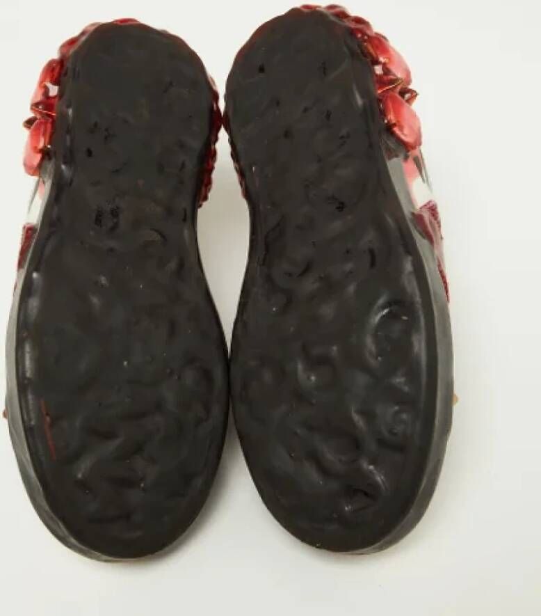 Dolce & Gabbana Pre-owned Leather sneakers Multicolor Dames