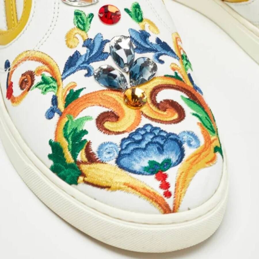 Dolce & Gabbana Pre-owned Leather sneakers Multicolor Dames