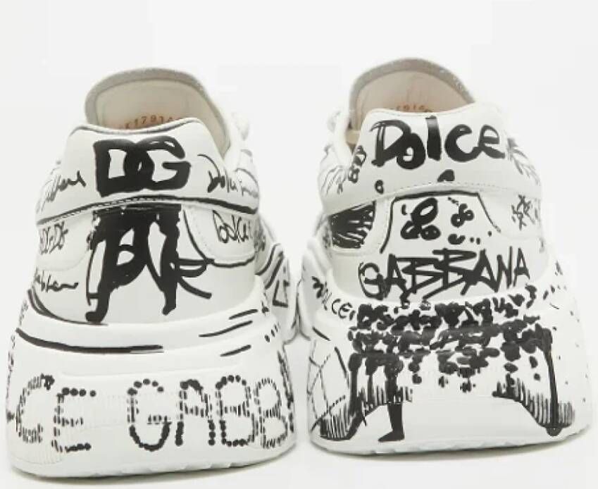 Dolce & Gabbana Pre-owned Leather sneakers Multicolor Heren