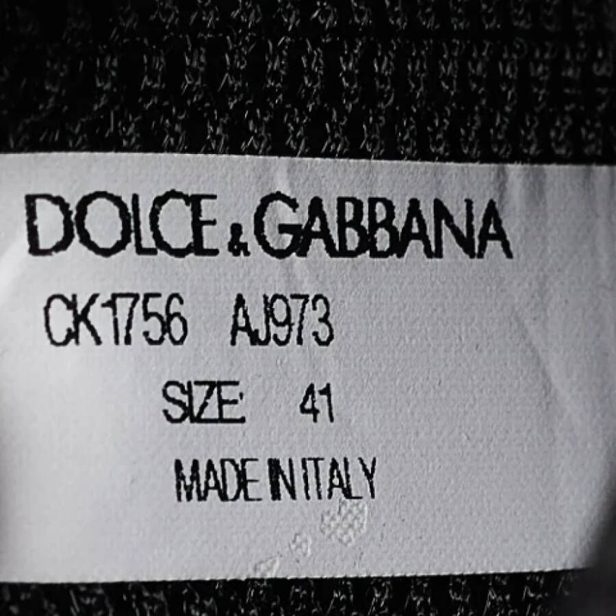 Dolce & Gabbana Pre-owned Leather sneakers Multicolor Heren