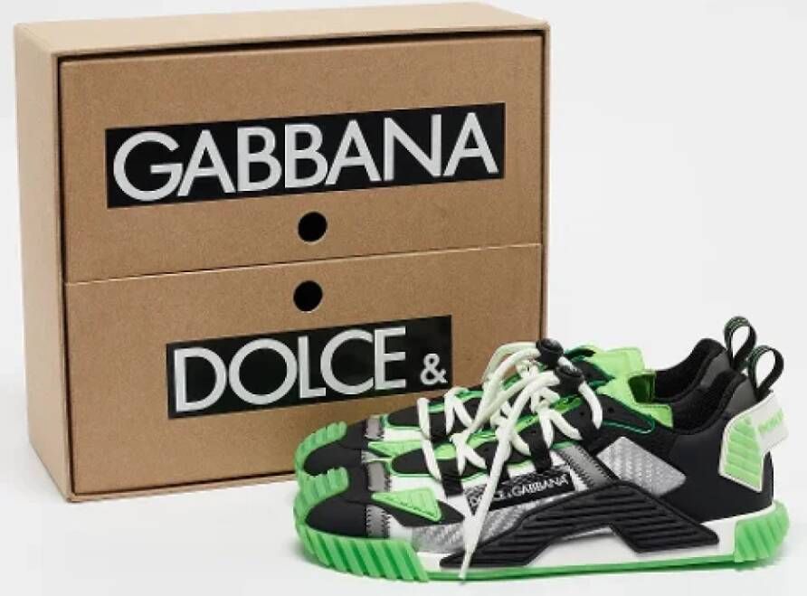 Dolce & Gabbana Pre-owned Leather sneakers Multicolor Heren