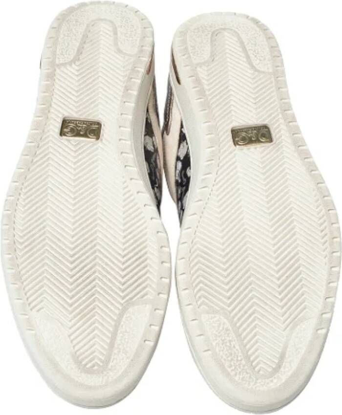 Dolce & Gabbana Pre-owned Leather sneakers White Dames