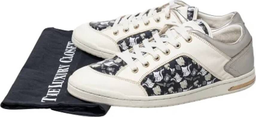 Dolce & Gabbana Pre-owned Leather sneakers White Dames