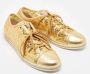 Dolce & Gabbana Pre-owned Leather sneakers Yellow Dames - Thumbnail 4