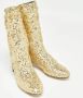 Dolce & Gabbana Pre-owned Mesh boots Yellow Dames - Thumbnail 4