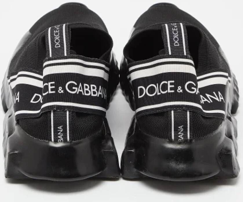 Dolce & Gabbana Pre-owned Mesh sneakers Black Heren