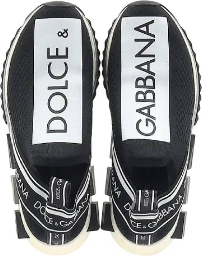 Dolce & Gabbana Pre-owned Polyester sneakers Black Dames