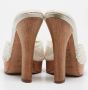 Dolce & Gabbana Pre-owned Raffia sandals White Dames - Thumbnail 4