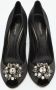 Dolce & Gabbana Pre-owned Satin heels Black Dames - Thumbnail 2